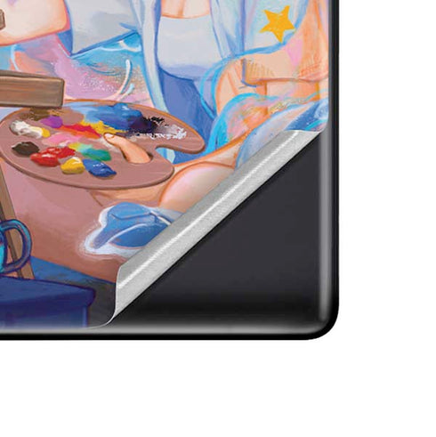 Rainbow Anime Artist Painter by Ivy Dolamore Google Pixel 6 Skin